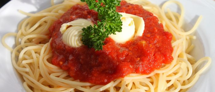 plato de espaguetis seo